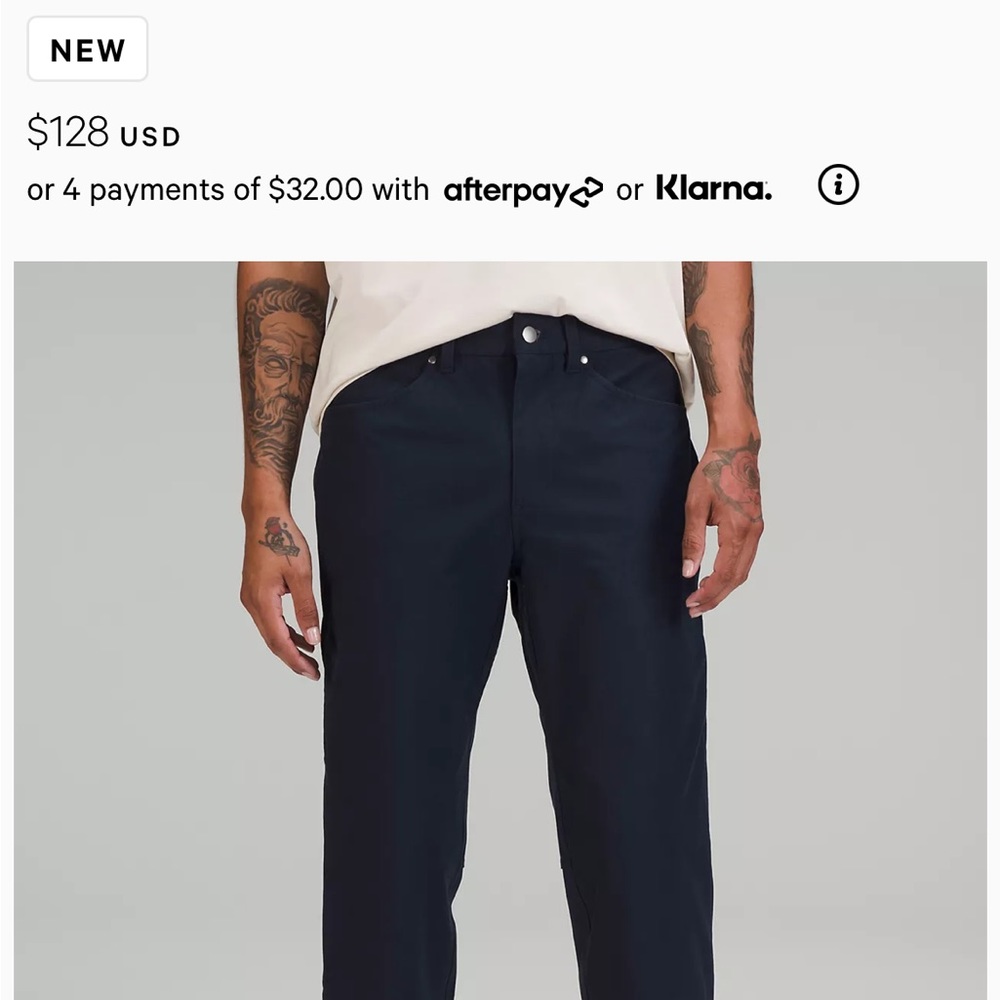 ABC Relaxed Fit Cropped Pant